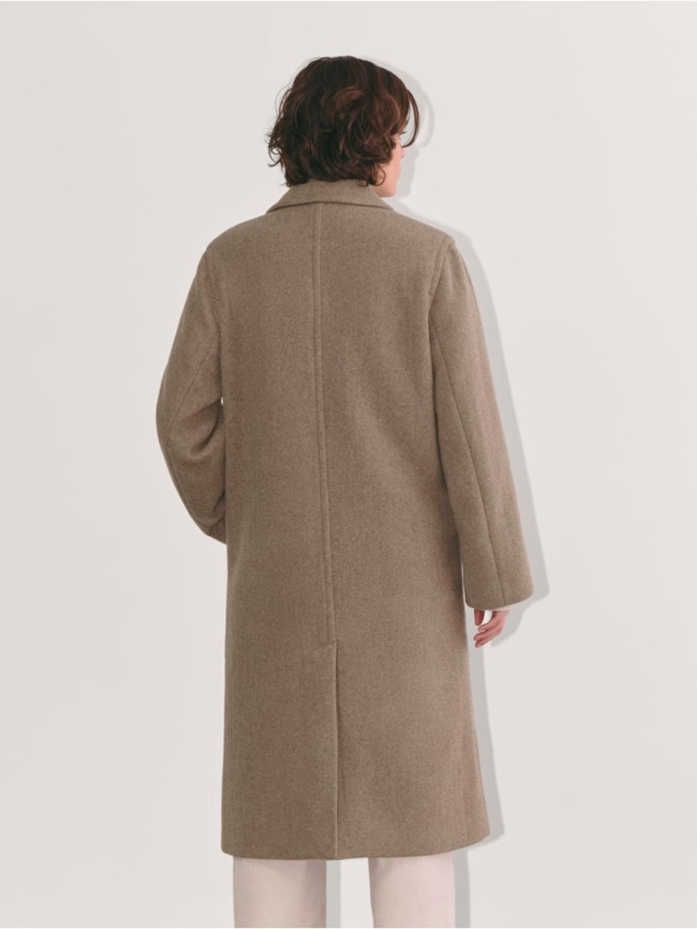 NWT Everlane The Double-Breasted Coat in Wool - Picture 5 of 16